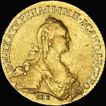 10 рублей 1776 года, СПБ-ТI