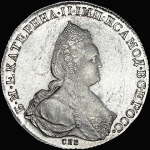 Рубль 1787 года, СПБ-ТI-ЯА