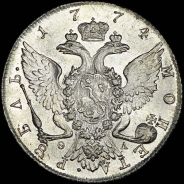 Рубль 1774 года, СПБ-ТИ-ФЛ