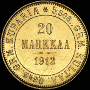 20 марок 1912 года, L