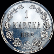 1 марка 1892 года, L