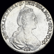 Рубль 1777 года, СПБ-ФЛ