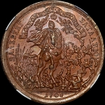 Медаль "Битва при Лесной 28 сентября 1708 г "