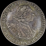 Рубль 1724 года, СПБ