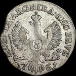 3 гроша 1761 года