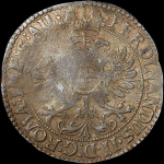 Ефимок с признаком 1655 года на талере 1626 года