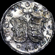 4 копейки 1757 года, "Ливонез".