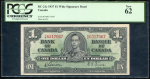 1 доллар 1937 (Канада) (в слабе)