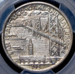 1/2 доллара 1936 "Мост между Сан-Франциско и Оклендом" (США) (в слабе) S