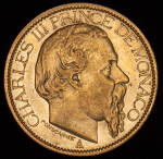 100 франков 1882 (Монако) A