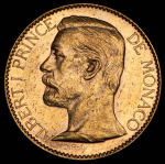 100 франков 1901 (Монако) A