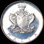 2 лиры 1974 "Джованни Франческо Абела" (Мальта)