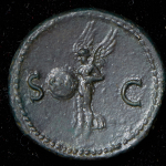 Ас. Нерон. Рим империя