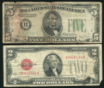 Набор из 2-х банкнот (США)