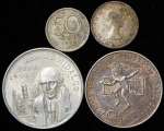 Набор из 24-х сер. монет (страны мира)