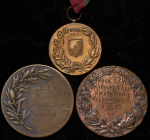 Набор из 3-х медалей (страны Европы)