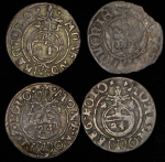 Набор из 4-х сер  монет (Польша)