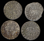 Набор из 4-х сер. монет (Польша)