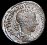 Тетрадрахма. Гордиан III. Рим империя