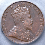 1 цент 1909 (Ньюфаундленд) (в слабе)