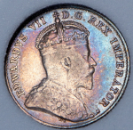 10 центов 1908 (Канада) (в слабе)