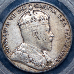 50 центов 1909 (Канада) (в слабе)