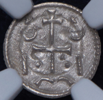 Денарий 1172-96 (Венгрия) (в слабе)