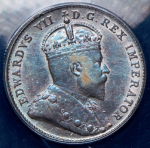10 центов 1902 (Канада) (в слабе) H