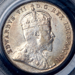 10 центов 1903 (Канада) (в слабе) H