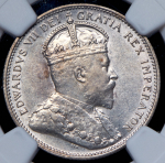 25 центов 1902 (Канада) (в слабе) H