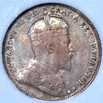 25 центов 1902 (Канада) (в слабе)