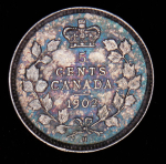 5 центов 1902 (Канада) H