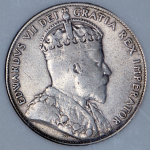 50 центов 1902 (Канада) (в слабе)