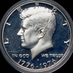 1/2 доллара 1976 "200 лет независимости США" (США) S