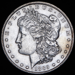 1 доллар 1885 (США) без букв