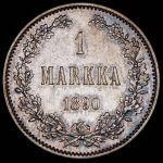 1 марка 1890 (Финляндия) L