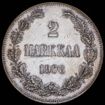 2 марки 1908 (Финляндия) L