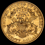 20 долларов 1904 (США) без букв