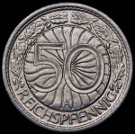 50 пфеннигов 1937 (Германия) A