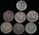Набор из 19-ти медных монет 2 копейки