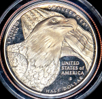 Набор из 3-х монет "Белоголовый орлан" (США) (в п/у)