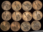 Набор из 39-ти монет 1 доллар "Президенты США"