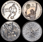 Набор из 8-ми монет (страны мира)