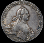 Рубль 1764 ММД-ТI-ЕI