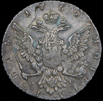 Рубль 1764 ММД-ТI-ЕI