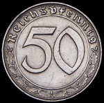 50 пфеннигов 1939 (Германия) D