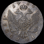 Рубль 1754 ММД-ЕI