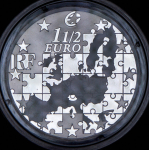 1 1/2 евро 2004 "Расширение Евросоюза"(Франция)