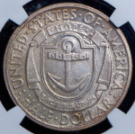 1/2 доллара 1936 "300 лет Род-Айленду" (США) (в слабе)