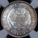 1 марка 1915 (Финляндия) (в слабе) S